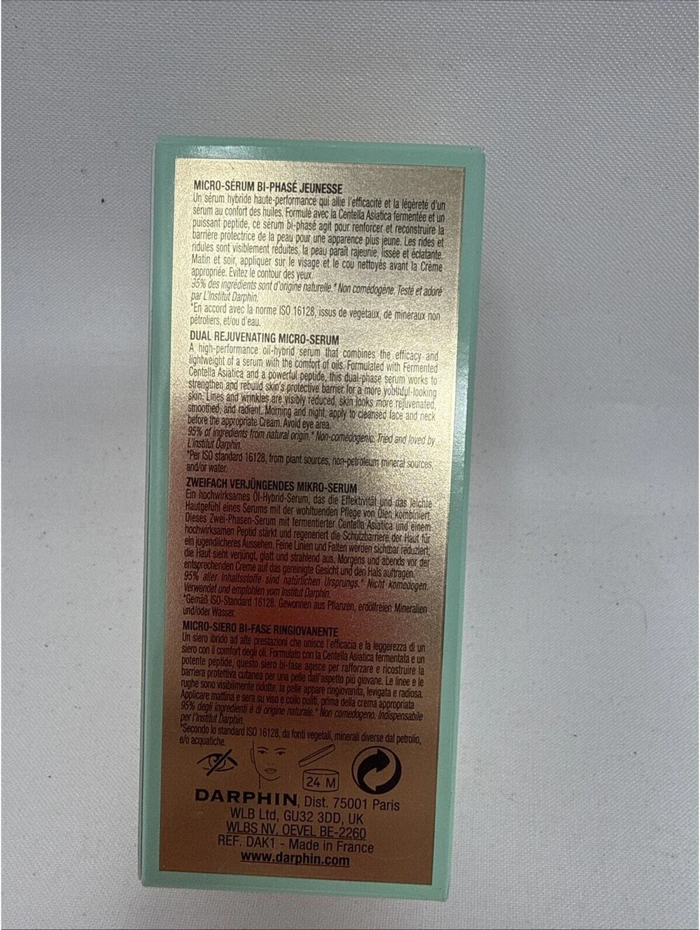 Darphin Éclat Sublime Dual Rejuvenating Micro-Serum 1oz NIB   RN1